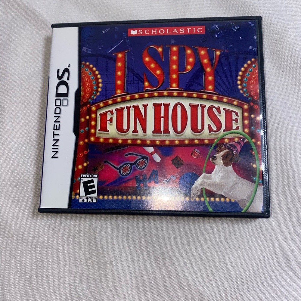 EUC Nintendo DS iSpy Funhouse game